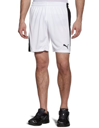 PUMA Herren PowerCat 5.12 Shorts with inner slip, white-black, S, 701266 04 Preisvergleich