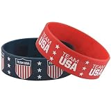 41ojGlPpElL. SL160  London 2012 Team USA Rubber Wristbands