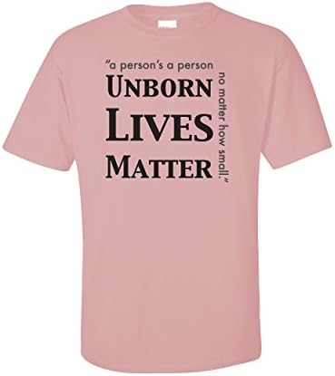 Unborn Lives Matter Pink (Medium) T-shirt