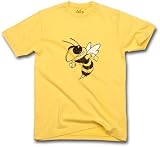 Georgia Tech Yellow Jackets Buzz Retro Logo T-Shirt by Red Jacket