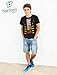 Tstars Youth Pirate Shirt - Kids Buccaneer Tee for Boys and Girls Halloween Themed Trick or Treat Outfit Small Black