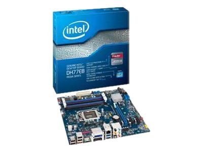 Intel DH77EB Lake Mainboard Sockel 1155 (Intel H77, 4x DDR3 Speicher, uATX) Bulk Preisvergleich