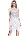 PrettyGuide Women's 1920S Paisley Art Deco Sequin Tassel Glam Party Gatsby Dress