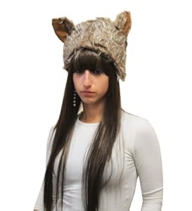 Furry Wolf Hat
