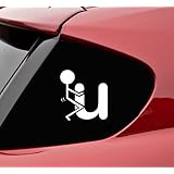 Screw you! funny die cut vinyl decal / sticker