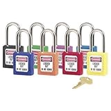 Master Lock 470-410ORJ 6 Pin Tumbler Orange Safety Lockout Padlock K.D. Master Lock [並行輸入品]
