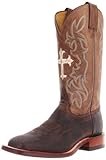 Tony Lama Women's Tan Goat Cross TC1002L Boot,Tan Saigets Worn Goat,7.5 B US