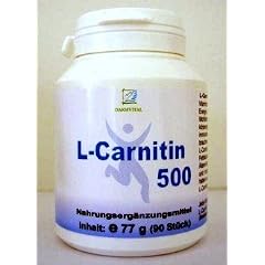 DARMVITAL'S L-Carnitin, 90 Kapseln 500 mg; Lonza Qualit�t (CarnipureTM): Welweit anerkannt als reinstes und bestes L-Carnitin.
