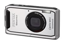 Pentax Optio W60 Waterproof 10MP Digital Camera with 5x Wide Angle Optical Zoom (Silver)