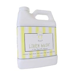 Baby Linen Wash - Specialized Cleaner for Fine Baby and Child Linens - 32 Oz, Bleach and Phospate Free, Neutral Ph