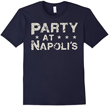 Men's Party at Napolis T shirt 2XL Navy