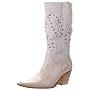 PENNY LOVES KENNY Hold Up Womens Casual Mid Calf Pull-On Studded Cowboy Western Boots Shoes Heels