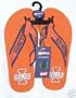 University of Illinois Illini Logo Flipflops: Large