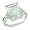 5-3/4 ct.t.w. Green Amethyst and White Topaz Ring in Silver