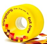 Orangatang 65mm 86a Fat Free Longboard Wheels ~Set of 4~ By Loadedboards