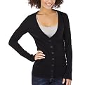 Mossimo Supply Co. Juniors Boyfriend Cardigan - Ebony