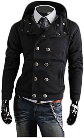 Hipster bob Men's Fashion Slim Hooded Cardigan Hoodies