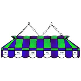 Seattle Seahawks 40 STAINED GLASS POOL BILLIARD TABLE LAMP LIGHT