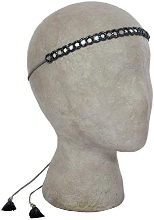 Ideas 108 Circles Multi-Function Hair Tie Wrap in Gunmetal