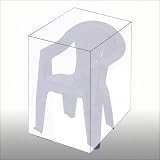 Abdeckplane für Gartenstühle rechteckig 68x68x105 cm - Schutzhülle Abdeckhaube