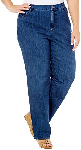 Gloria Vanderbilt Women's Plus 5 Pocket Amanda Jean