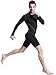 NELEUS Men's Compression Shorts 3 Pack Quick Dry Athletic Running Shorts,6086,Black/Black/Black,L