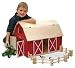John Deere Big Wooden Barn