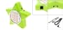 Novelty Lucky Star Corded Telephone w/ Earphone - Lime Green