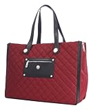 Knomo - 24-262-BRY - Marina - Sac Bandouli&egrave;re en Nylon pour MacBook Pro 15" - Berry