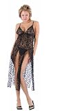 2 PC. Lace long dress with rococo imprints, satin bow tie img