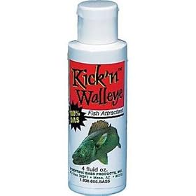 Click here to buy Kick'n Walleye Scent Fish Attractant.