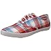 Fred Perry Men's Coxson Madras Sneaker