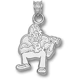 Purdue Univ Pete 3/4 Pendant (Silver)