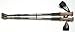 Pair of Pace Maker Trekking Poles with small disks and vulcanized rubber feet