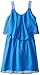 Amy Byer Girls' Solid Dress with Embroidered Shoulder Straps