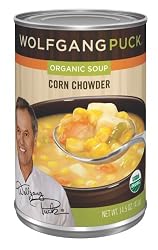 Wolfgang Puck Organic Corn Chowder Soup, 14.5-Ounce Cans (Pack of 12)