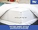 TRU Lite Bedding Waterproof Mattress Protector - Bed Cover - Smooth Breathable Mattress Cover - Protection from Stains and Odors- King Size