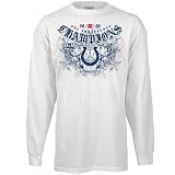 Indianapolis Colts 2009 / 2010 AFC Conference Champions Rebelistic w/ Super Bowl 44 Logo Long Sleeve T-shirt (Free Shipping)