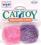 Vo-Toys Glittering Balls 2 pack Cat Toy