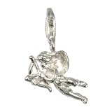 SilberDream 925 Sterling Silber Charm Amor Pfeil Anhänger für Armband Kette Ohrring FC3082