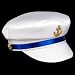 SEXY LADY WOMEN SEA MARINE SAILOR CAPTAIN FANCY DRESS COSTUME HAT CAP GIRL NAVY COSTUME ACCESSORIES