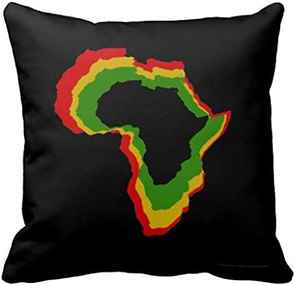 Africa Pan African Colors A Throw Pillow Case