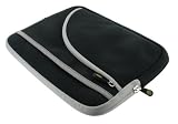 HP Mini 311-1000NR 11.6-Inch Netbook Sleeve Case - (Inivisible Zipper Tri-Pocket Black)