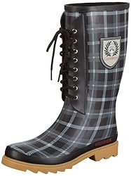 Giesswein Rostock H: cm 59/10/41030-019, Damen Gummistiefel, Grau (anthrazit 019), EU 38