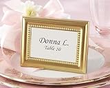 Kate Aspen 14039GD Gold Photo Frame and Placeholder 