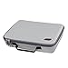 Hermitshell Extra Large Hard EVA Travel Case Fits C. A. H. Card Game, Fits The Main Game Space for 1950 Cards. - Card Game Sold Separately. Silver
