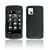 Black Silicone Soft Rubber Case Cover for LG CU920, LG VU CU915 Phone