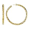 Dean Harris for Target® Cutout Sterling Silver Hoop Earrings
