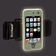 NEW!! Tuneband for latest iPod Touch (4th/4.5/5th Generation, Model Number A1367), Grantwood Technology's Armband, Silicone Skin, and Screen Protector, 8GB/16GB/32GB/64GB, GLOW IN THE DARK