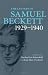 The Letters of Samuel Beckett: Volume 1, 1929-1940: v. 1